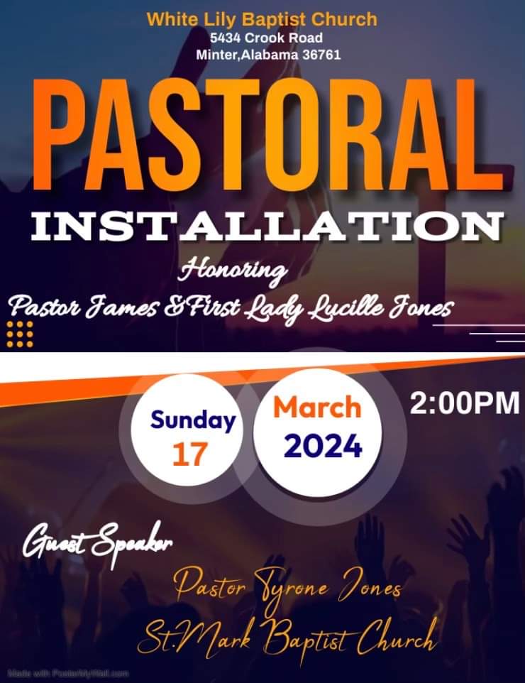 White Lily Baptist Church Pastoral Installation - Praise 96.5