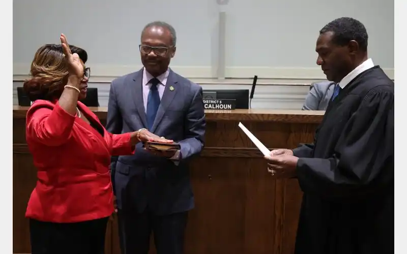 Johnnie Chambers Sankey Sworn In as Montgomery City Council District 3 Representative